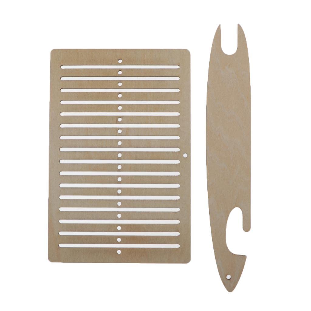 2Pcs/Set Traditional DIY Wooden Handloom Machine Weaving Knitting Loom Tool | Other Needle Arts & Crafts | Needle Arts & Crafts | Handcrafted & Finished Pieces-image-35