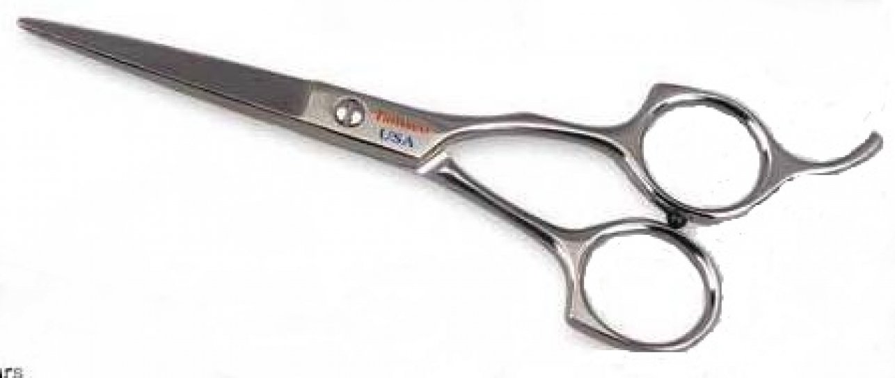 TAMSCO Patriot Shears American 420x Stainless Steel Japanese Style Hair Cutting Scissors, Satin Finish, 0.8 Ounce