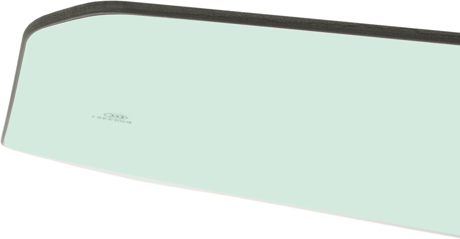 ALMULOO Rear Passenger Side Door Window Compatible with 2011-2016 Hyundai Elantra 4 Door Sedan Right Side Tempered Glass Light Green