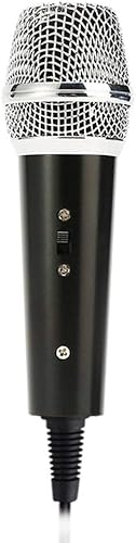 DGdolph Microfono tenuto Mano Portatile del Microfono vocale Professionale per Telefono Cellulare