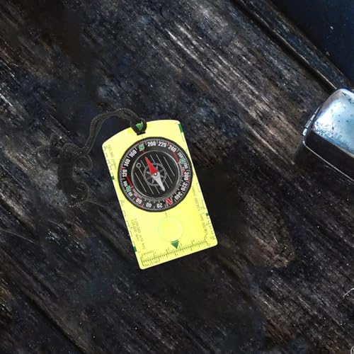 Brújula portátil BESPORTBLE para senderismo y camping miniatura 4