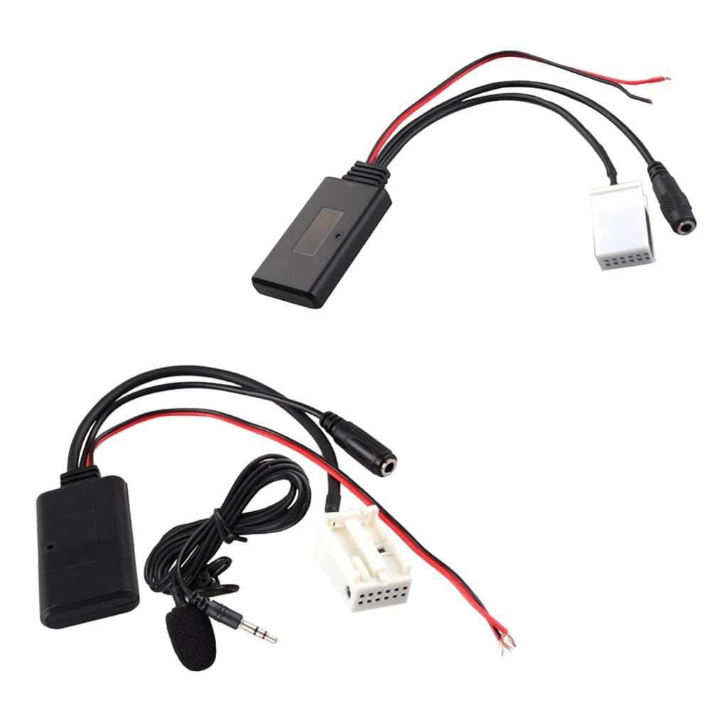 CALANDIS™ Car Bluetooth Audio Cable AUX in Wire Connector Adapter for BMW E82 E64-image-3