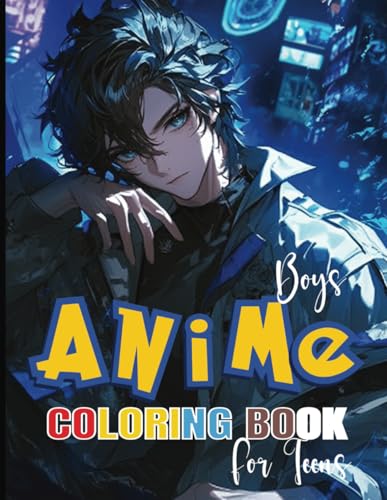 ANIME BOYS COLORING BOOK FOR TEENS: A Cool & Stylish Anime Coloring Book for Teens – Handsome, Action-Packed, and Trendy Anime Boys to Color (ANIME Coloring Books) image 2