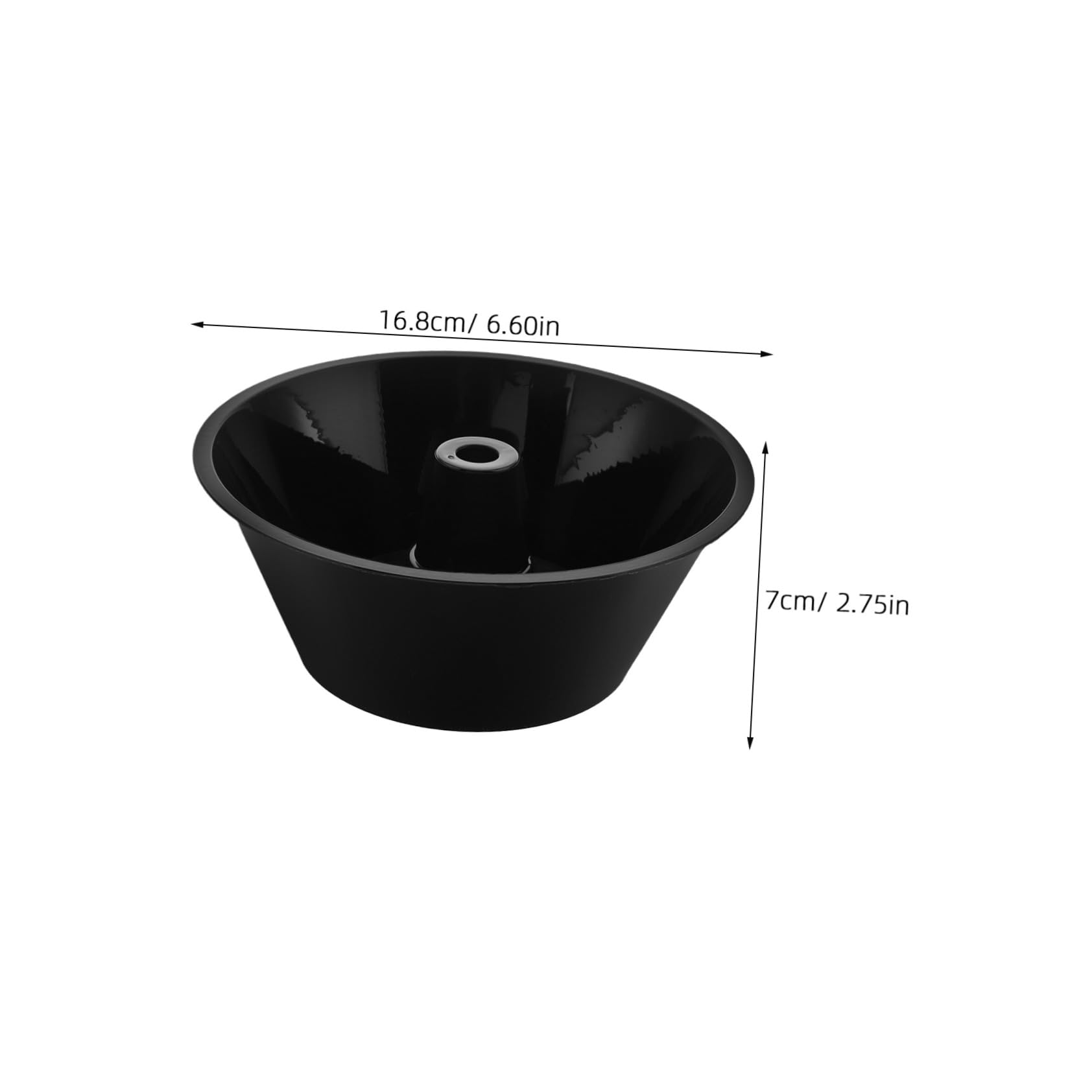 STOBAZA 10pcs Black Snack Holder Cups with Straw Hole for Popcorn Fries Chicken Reusable Mini Cups for Parties for Easy Portability and Versatile Use