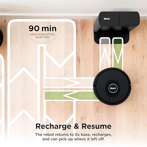 Shark AV2501S AI Ultra Robot Vacuum, with Matrix Clean, Home Mapping, 30-Day Capacity HEPA Bagless Self Empty Base, Perfect for Pet Hair, Wifi, Dark Grey - Image 7