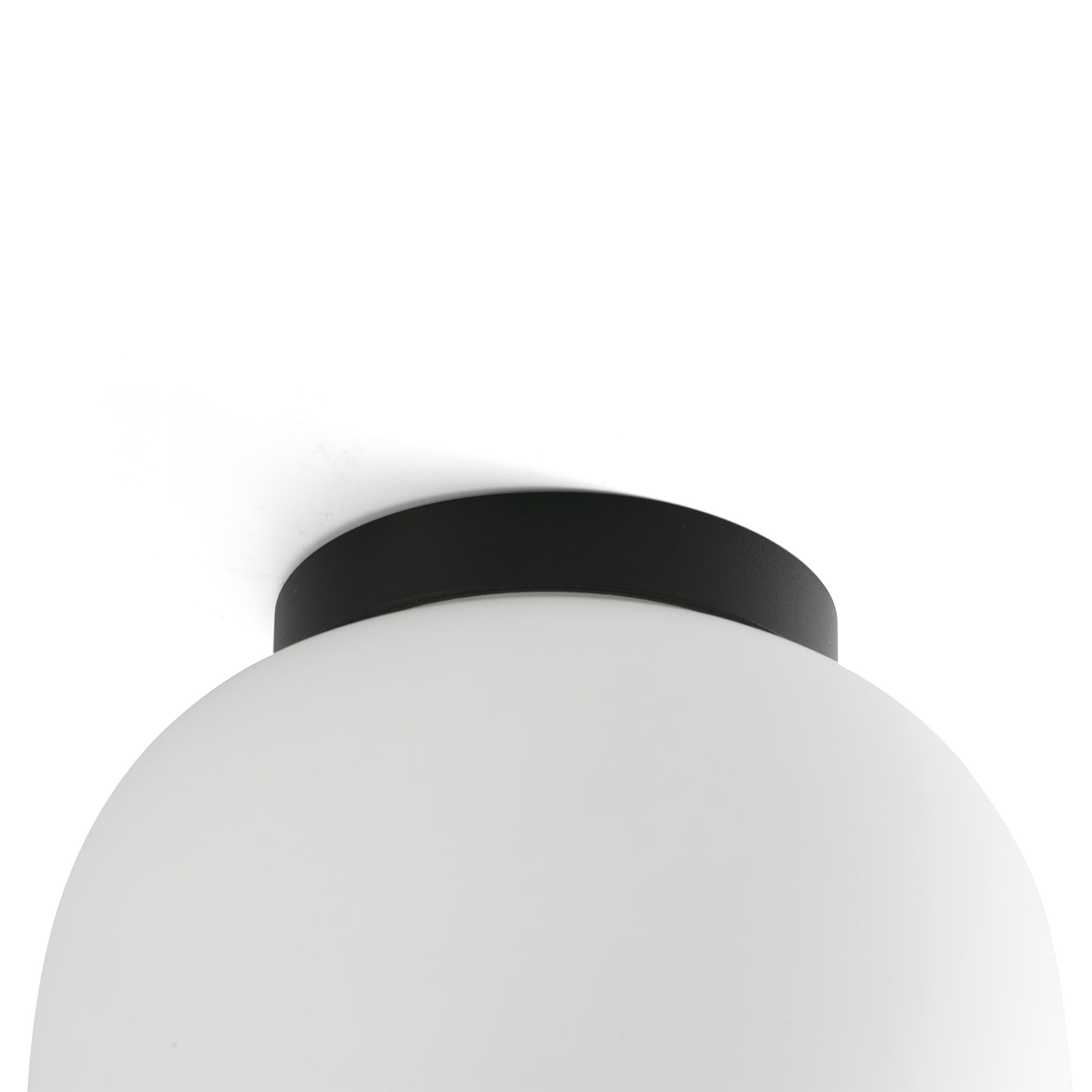 Faro AMELIA - Plafoniera da bagno, colore: Nero opaco IP44