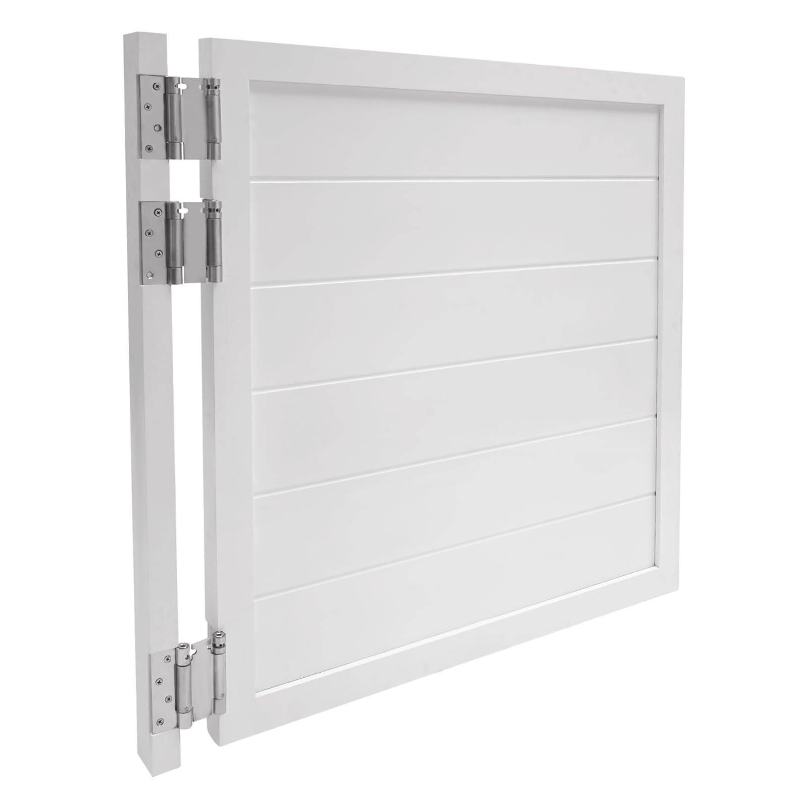 Porte a battente for bar, porte a battente con divisorio interno in legno for saloon con 3 cerniere for ingresso, cucina, negozio, pub, veranda(35.4 * 35.4in-White)