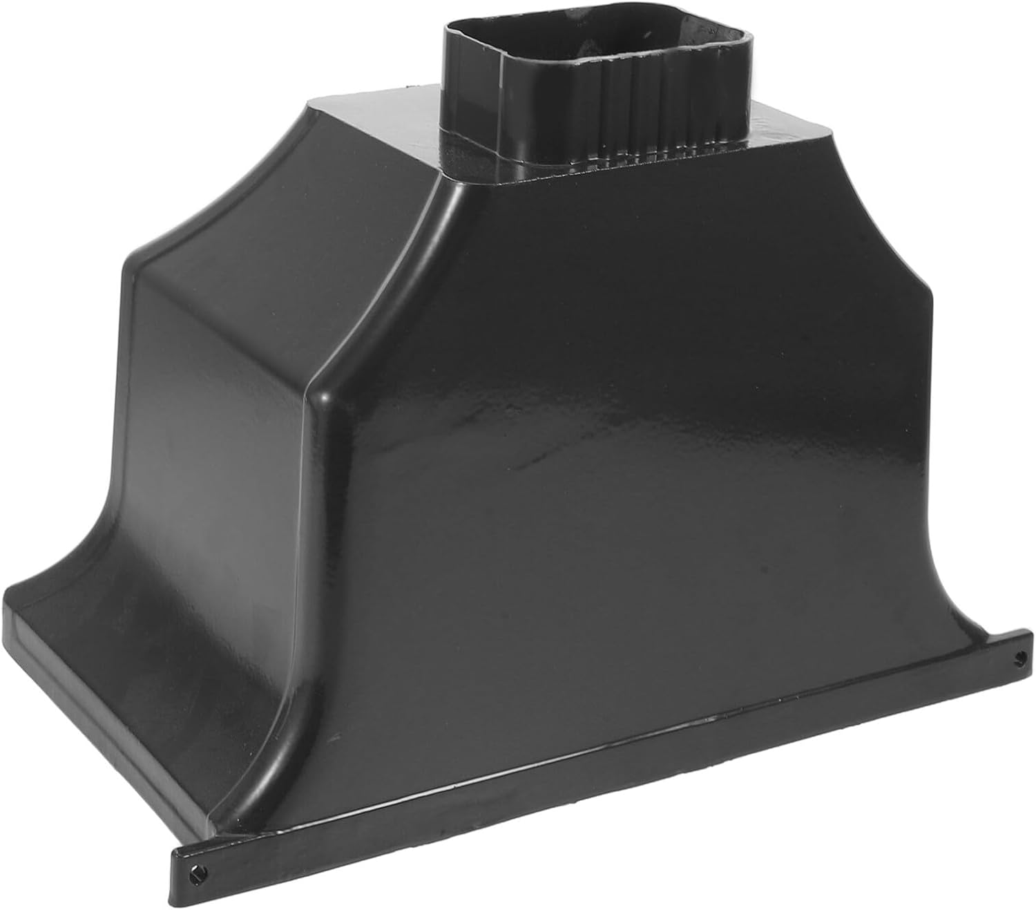 PRETYZOOM Aluminum Alloy Curved Rainwater Collection Diverter Gutter Downspout Adapter Connector for Roof Drainage Yard Water Pipe Collector