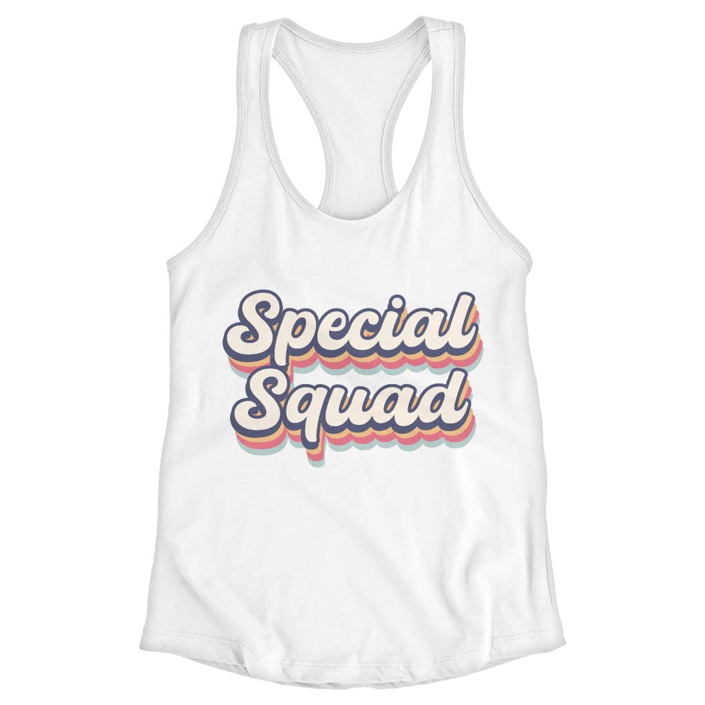 GenericSpecial Squad Racerback Tank - Geek Tank - Cool Workout Tank