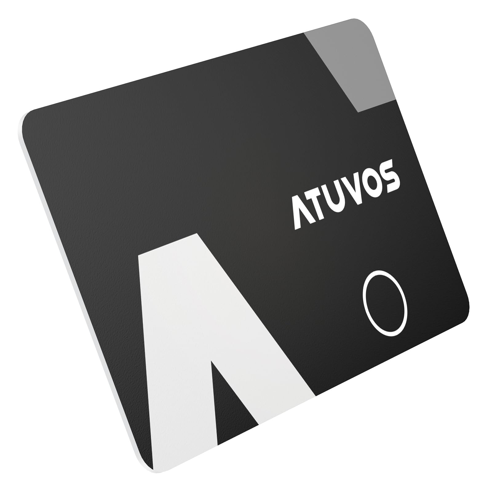 ATUVOS Wallet Tracker Card Pack of 1, Smart Bluetooth Air Tag Card Compatible with Apple Where is? App (iOS Only, Android Not Supported), Item Finder for Travel Suitcase/Purse/Suitcase/Bags