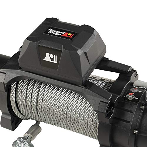 Rugged Ridge Winch Eléctrico 12,500 LBS Cable IP68 miniatura 3