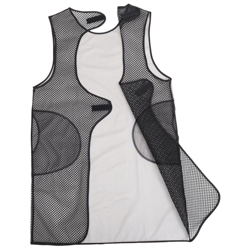 NAMOARLY Waterproof Tpu Apron Mens Overalls Aprons for Men Apron for Men Barber Salon Apron Barber Working Apron Salon Hair Stylist Apron Barber Apron Hair Apron Hair Cutting Apron Black