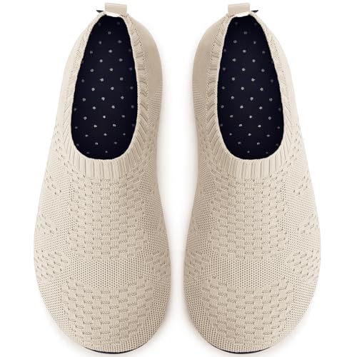 Image of WateLves Barefoot Water Shoes for Women Men Travel Slippers Socks House Shoes Quick-Dry Aqua Socks for Beach Swim Pilates Yoga Dancing Camping Must Haves