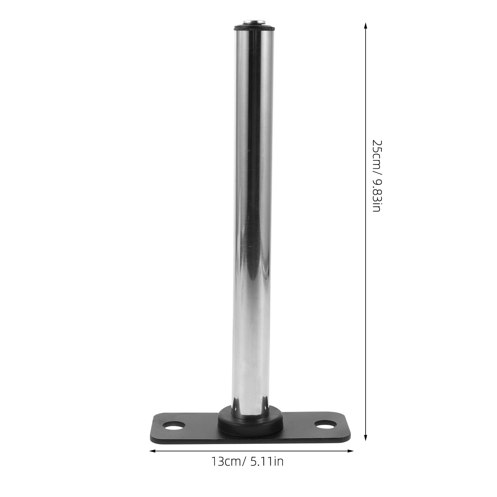 HEMOTON Estante de Almacenamiento de Barra Montado Pared de Acero Inoxidable Diámetro de Orificio de 25 Mm para Apartamentos Pequeños y Áreas de Entrenamiento Limitadas