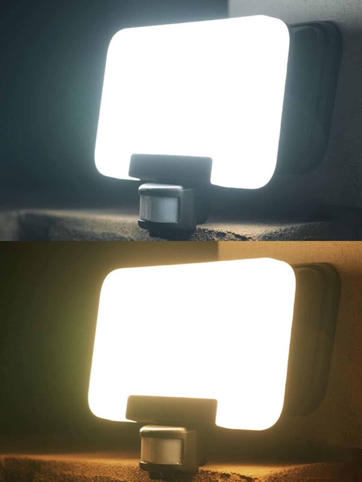 OREiN LED Strahler mit Bewegungsmelder Außen 3000LM 27W IP65 Wasserdicht Flutlicht für Garage Hof Haustür