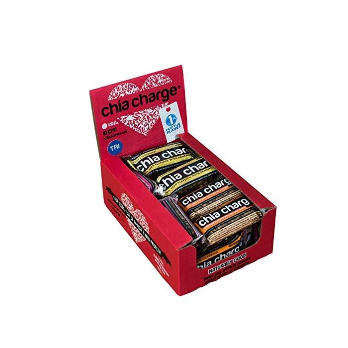 Chia Charge Peanut Butter Flapjacks 10 + 2 Free - Energy Bars