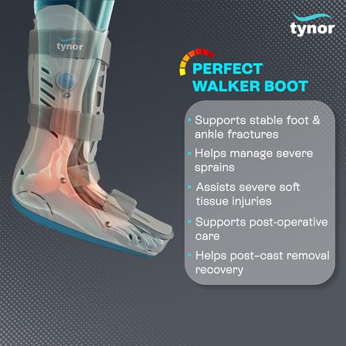 Image of TYNOR Walker Boot Air Pro Long, Grey, Small, 1 Unit