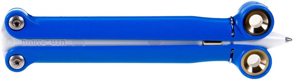 BaliYo Butterfly Pen Flipper (Blue/White)