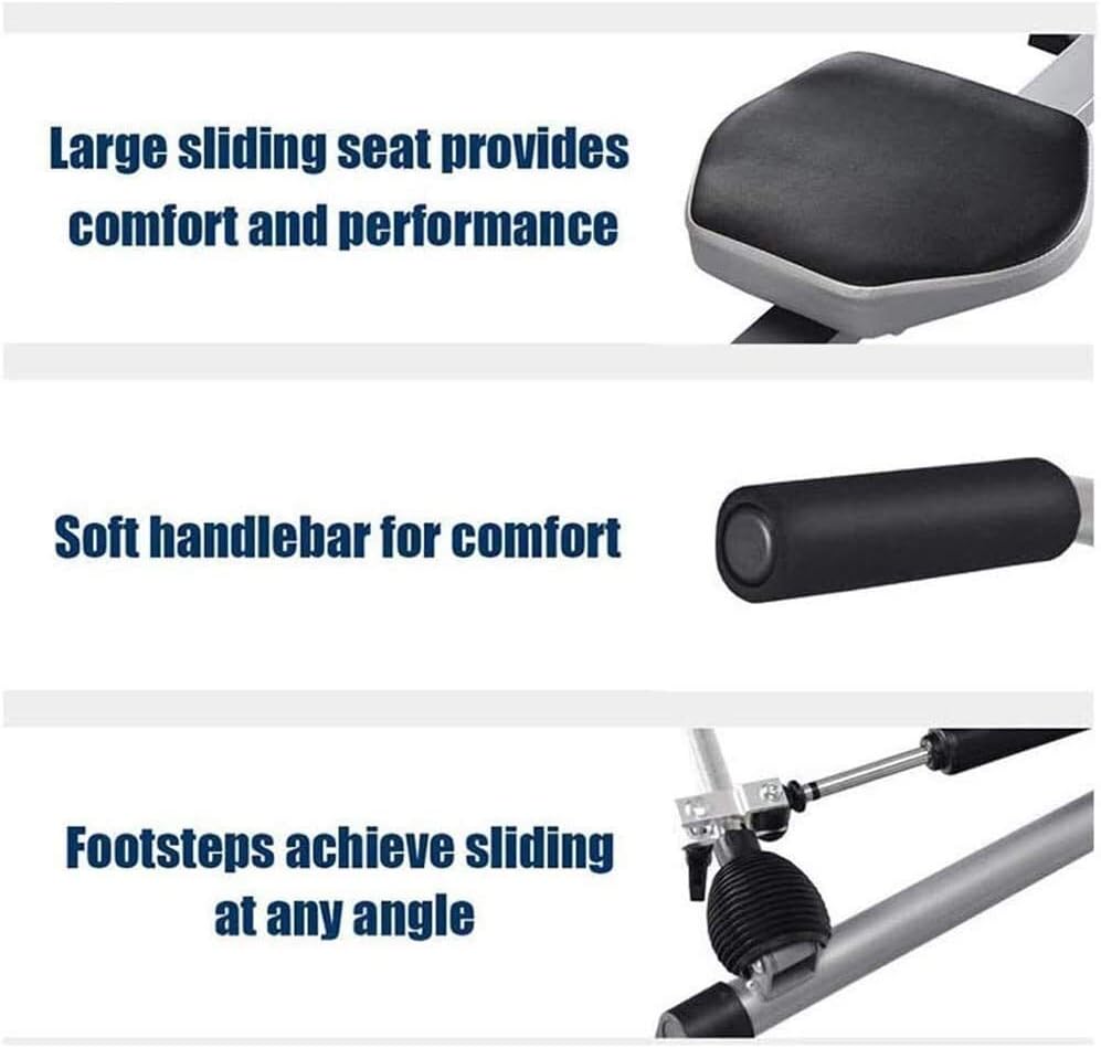 Rowing Machines, Rowing Machine,Foldable Household Hydraulic Rowing Machine,Indoor Multi-Function Rowing Machine,360° Whole Body Exercise Fitness Equipment