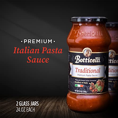 Botticelli Traditional Pasta Sauce - Premium Italian Spaghetti Sauce ...