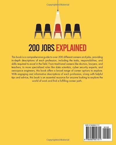 200 Jobs Explained: The Ultimate Career Guide. Discover the career of your dreams with 200 career profiles to explore