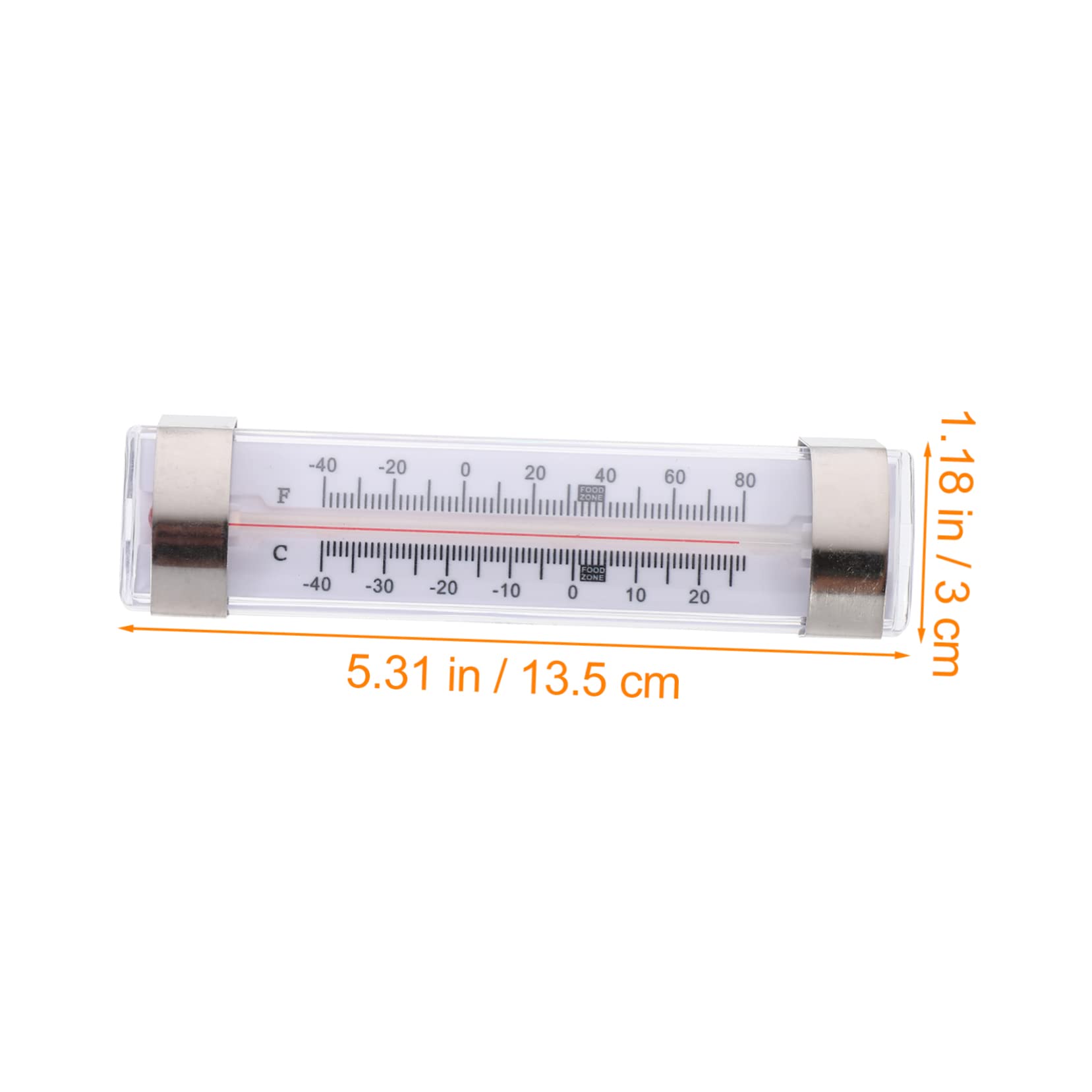 MAGICLULU 6pezzi Termometro Professionale Per Frigorifero Ad Alta Precisione Misuratore Di Temperatura Per Frigorifero e Congelatore Facile Da Usare e Sicuro Per Uso Prolungato