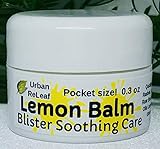 Urban ReLeaf Lemon Balm Blister Soothing Care Pocket Size! Soothe Cold Sores, Shingles Chicken Pox,...