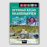 Offroad Atlas Skandinavien: 393 Pisten in 5 Ländern