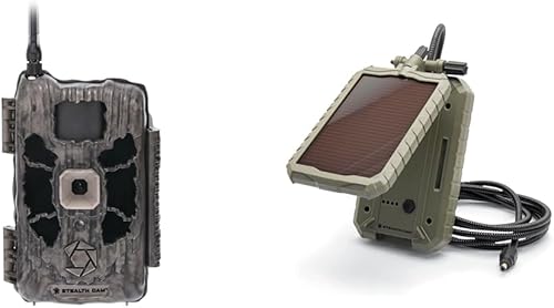 Miniatura 8 de Stealth Cam Deceptor Detección IR de 80 pies y rango IR 40MP Foto 1440P a 30FPS HD Video Capture Aplicación remota Contol Cámara inalámbrica de