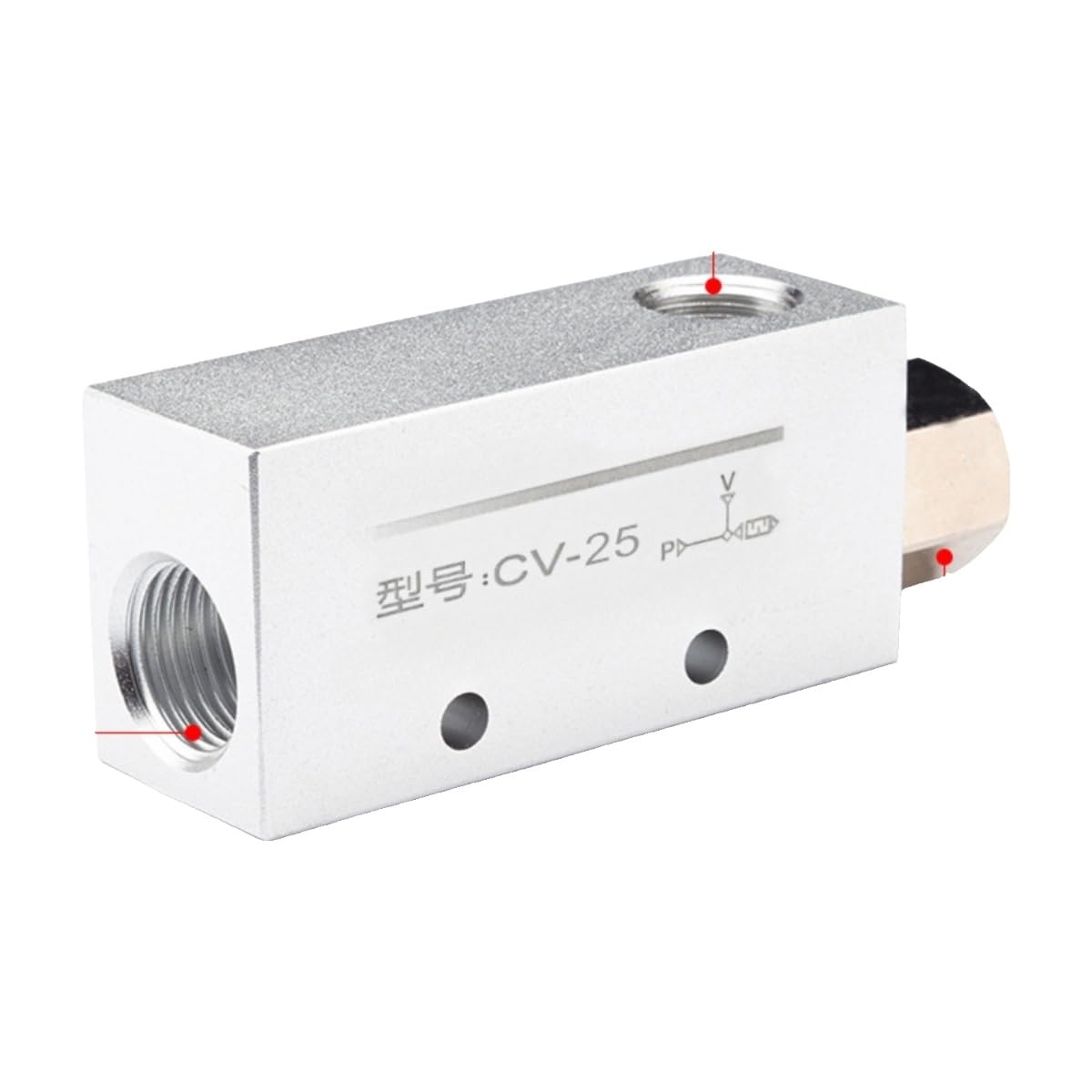 1 pcs Vacuum Generator NCV-10 15 20 25hs Valve Negative Pressure(CV-25HS+Connector Muffler)