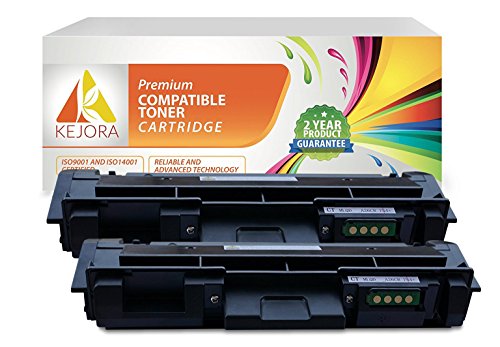 KEJORA Compatible Toner Cartridges Replacement for Samsung MLT-D118L (Black, High Yield, 2-Pack)