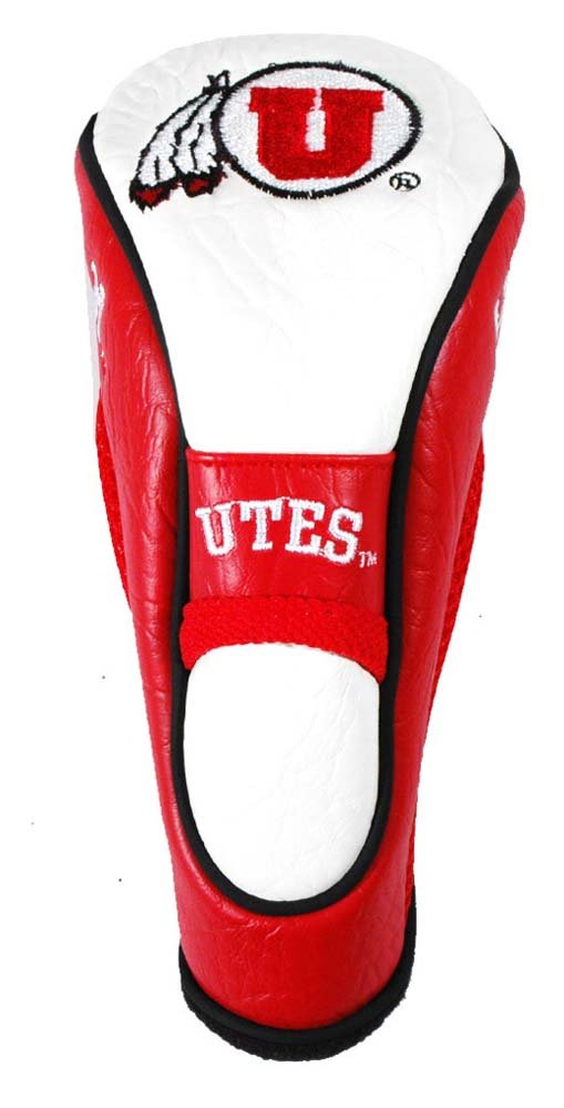 NCAA Utah Utes White Hybrid Golf Club Headcover