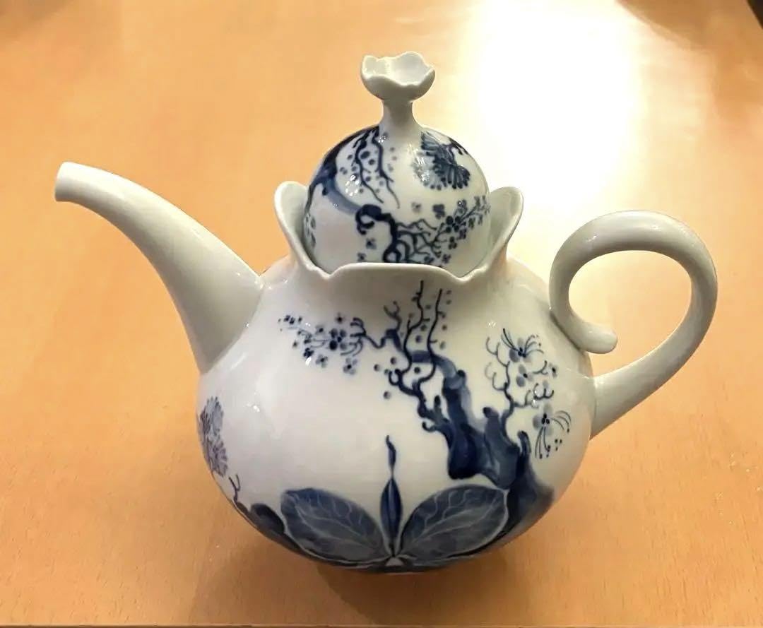 Amazon.co.jp: MEISSEN マイセン ブルーオーキッド ポット Lサイズ 