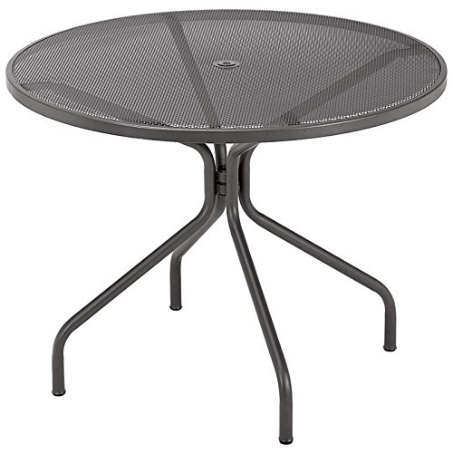 Table Cambi D106 cm Fer antique pour vos repas conviviaux en terrasse