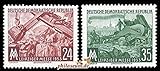 briefmarken leipziger messe 1947 Leipziger Messe philaseum Briefmarken DDR 1953, Mi.Nr. 380-381, Leipziger Messe, Postfrisch (Mi. 7,00 EUR)