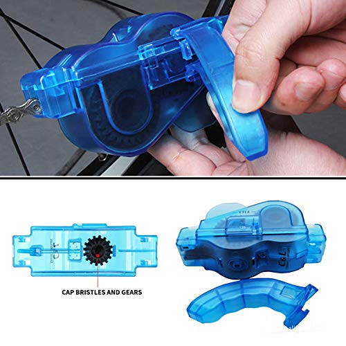 Fdrirect – Limpador de corrente portátil para bicicleta, ferramenta de limpeza de bicicleta, acessór