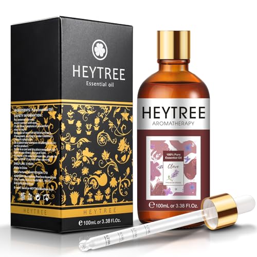 HEYTREE Aceite esencial de clavo de olor 100ml Grado terapéutico puro para difusor de aromaterapia, remedios naturales para la piel, el cuerpo, el cabello