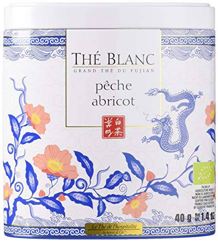  Thé de l'Hospitalité Blanc Pêche Abricot Bio 40 g