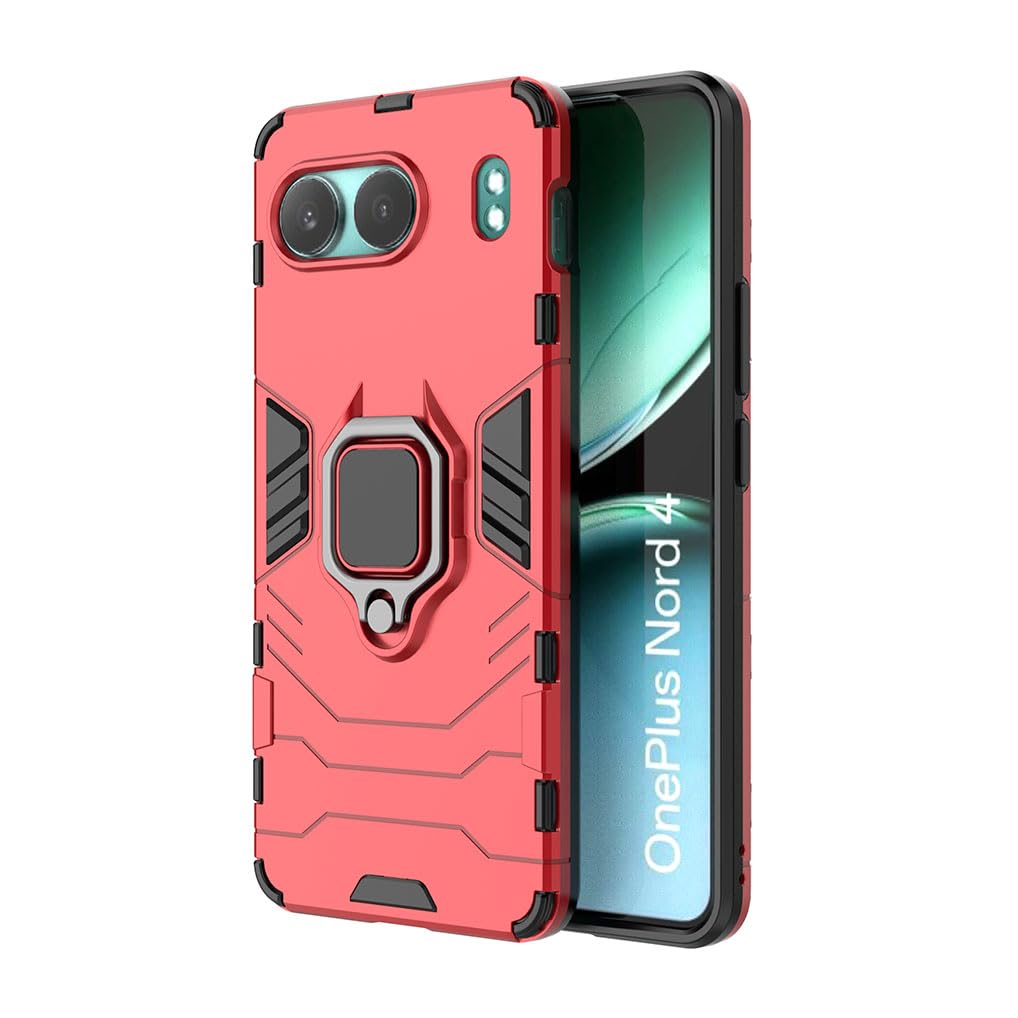 HONLEN Custodia in Silicone TPU per OnePlus Nord CE4 Lite 5G (6.67 Inches), Cover con Design Antiscivolo in Fibra Spazzolata - Blu