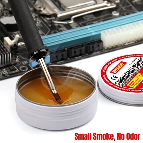 Beeyuihf Rosin Soldering Flux, Lead-Free Solder Paste Flux, Flux For Soldering, Rosin Solder Flux For Electronics Smd Pcb Led Soldering & Repair (1.76Oz/50G) #TOP1
