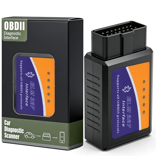 Sjacxanm Obd2 Auto Diagnostica Italiano, Flaconi Diagnostica Auto, Elm327 Scanner Per Diagnosi Obd, Lettore Obd2 Veicolare, Compatibile Con Dispositiv