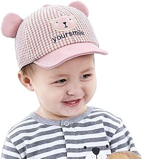 TINAYAUE Baby Toddlers Baseball Cap for 3-18 Month Boys Girls Infant Cotton Caps Quickly Dry Sun Protection Hat Cute Cartoon Lion Baseball Cap Summer Outdoor Beach Hat for Kids