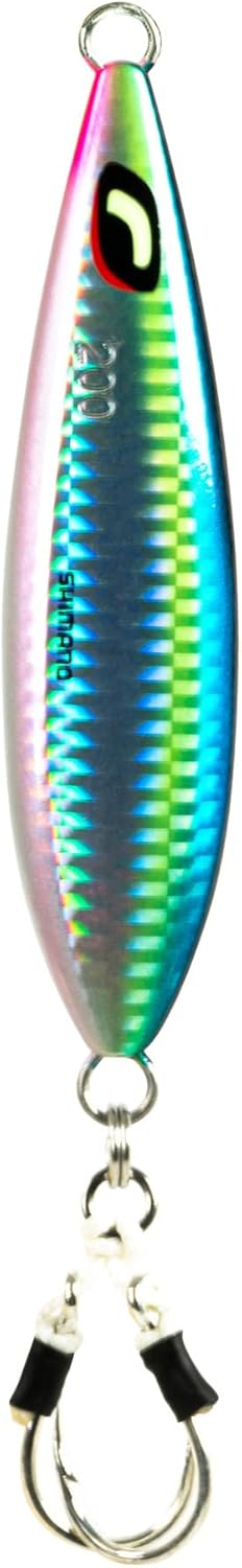 Shimano Blue Sardine Butterfly Wing-Fall Jigs (BF200WFBS) Fishing