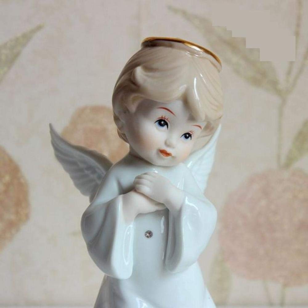 白い陶器製フレーム 天使の彫刻付き Amazon.co.jp: Farigrut エンジェル 天使像 ホワイト 白