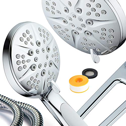 Combo de Regadera Hotel Spa 6 Ajustes Cromo Redondo miniatura 7