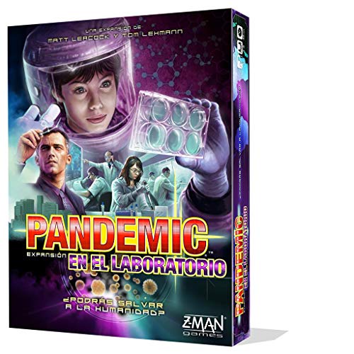 Z-man Games España- Pandemic: en el Laboratorio - Juego de Mesa, Color (ZM7112ES)