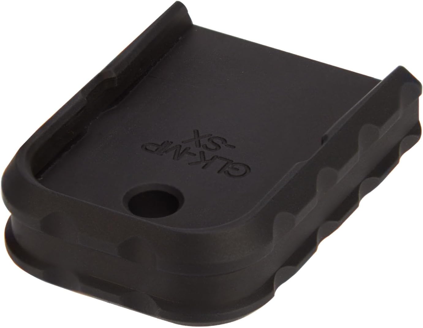 NDZ Performance Extra Thick Aluminum Magazine Base Plate for Glock 17 19 22 23 27 34 45 Gen 1-5 | 9mm & .40 Cal | Laser Engraved, Anodized [Black] | Made in USA – Custom Colors & Designs