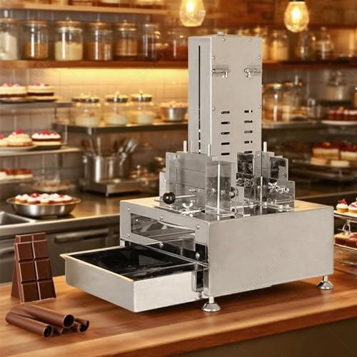 Máquina automática para rallar chips de chocolate miniatura 4