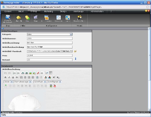 Homepage Maker 8 Ultimate, CD-ROM: Für Windows 7/Vista/XP