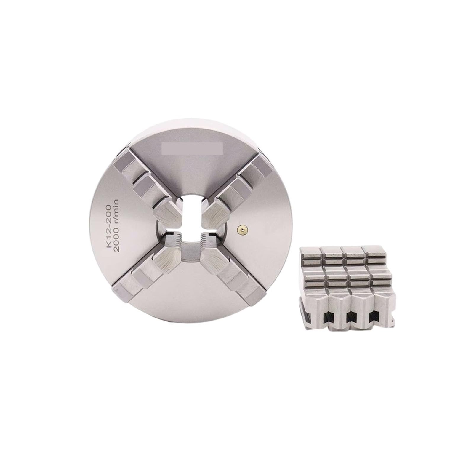 Mandril de torno, Portabrocas de torno autocentrante, garra de 4 mandíbulas, Portabrocas Manual de desplazamiento de Metal SANOU for fresadora de perforación, carga trasera de 80-250mm Para tornos gen